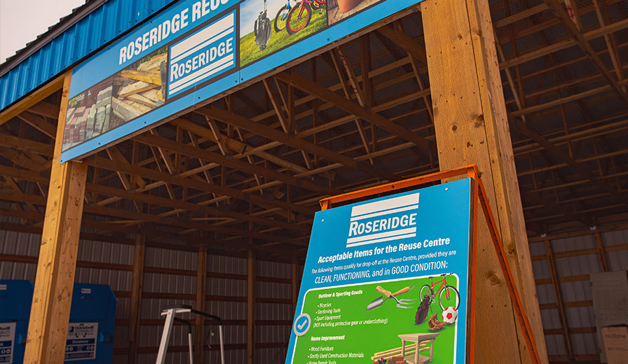 Roseridge introduces Reuse Centre at its new ground-level facility